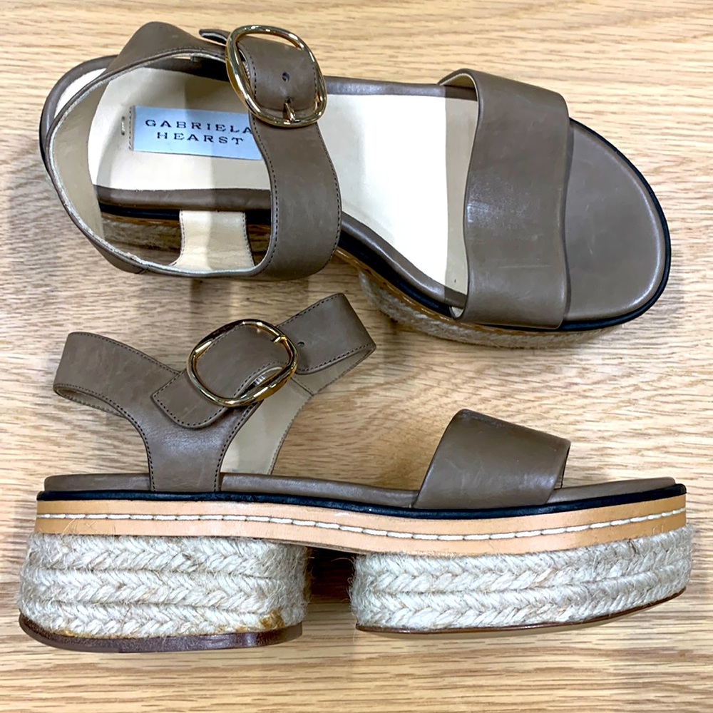 Gabriela Hearst ryka espadrille sandals